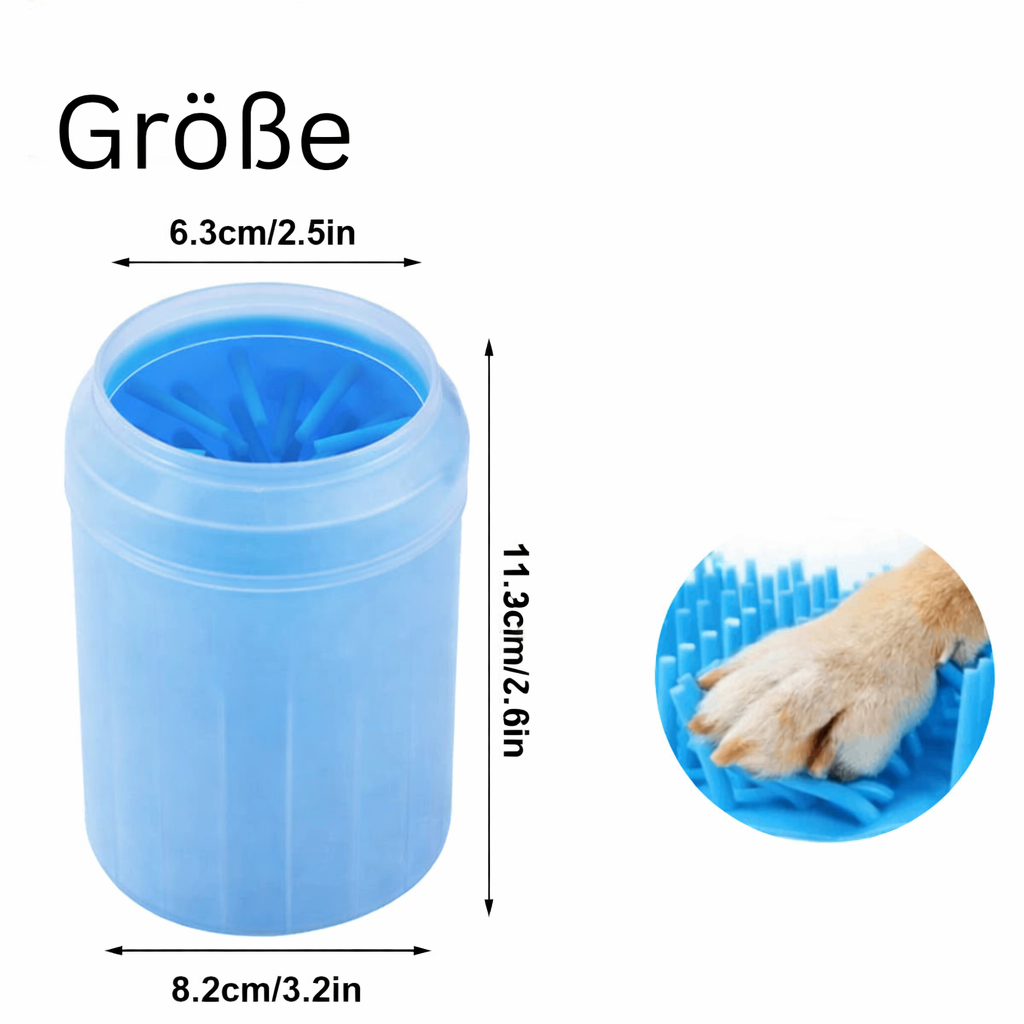 CleanPaws-Pfoten Reiniger ,Weiche Silikon Kämme
