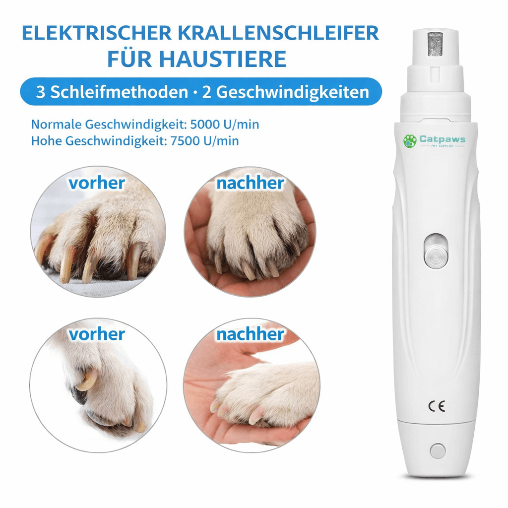 HappyClaws – Leise, sichere Nagelpflege für Hunde & Katzen